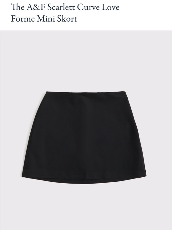 Abercrombie & Fitch Dresses & Skirts - Abercrombie & Fitch Black High-Rise Mini Skirt